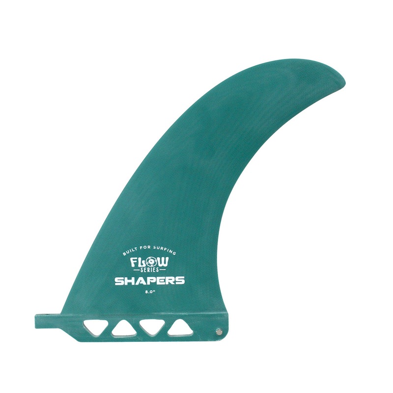 SHAPERS 8" FLOW SEAFOAM LONG BOARD FIN