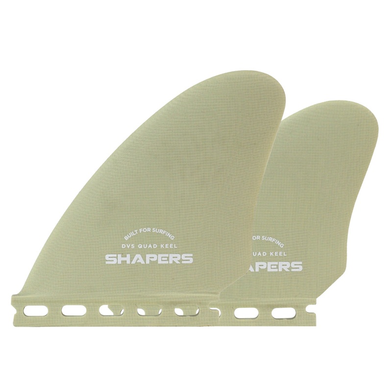 SHAPERS DVS CARBONFLARE QUAD KEEL SINGLE TAB NUDE