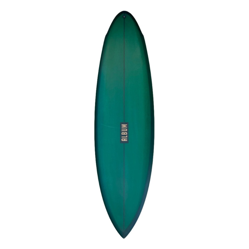 ALBUM TWINSMAN PIN 6'2 FOREST GREEN TINT PU SURFBOARD