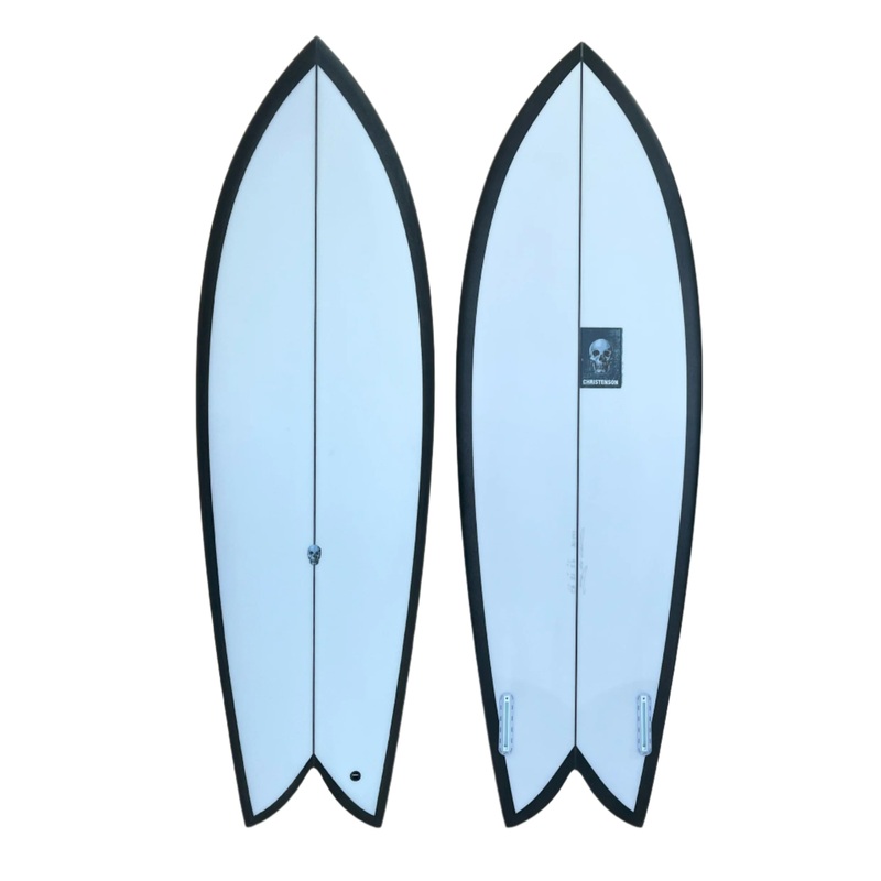 CHRISTENSON SURFBOARDS PU FISH 5'8 FUTURES