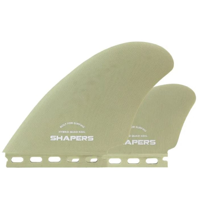 SHAPERS HYBRID QUAD KEEL SINGLE TAB NUDE