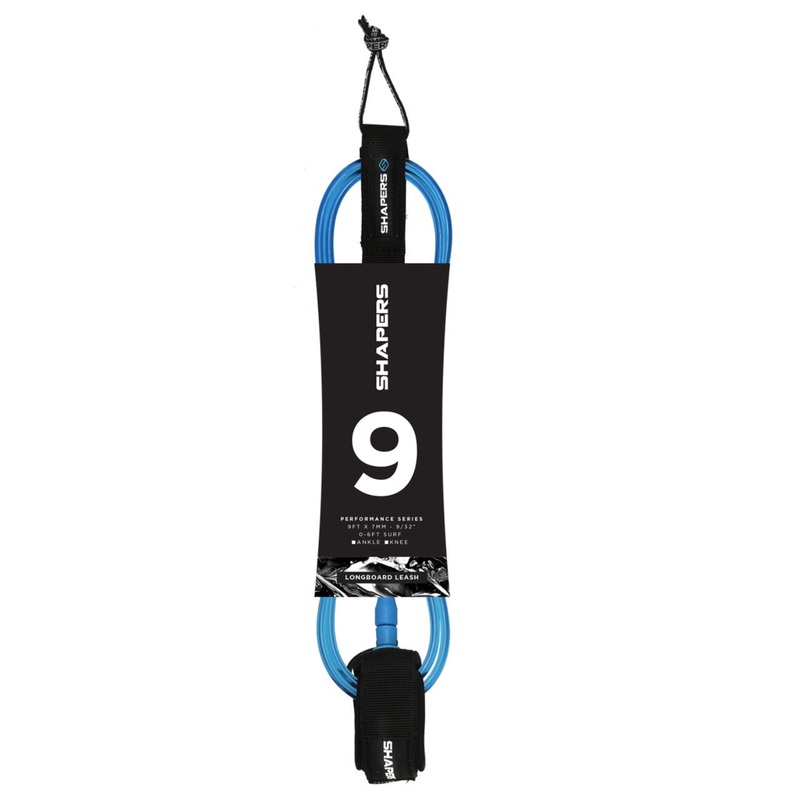 SHAPERS REGULAR 9FT ANKLE LEASH BLUE