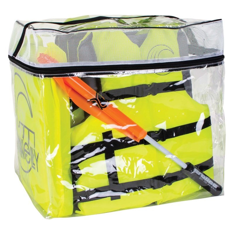 Connelly Safety Package CGA Life Jacket with Throw Flag (4 Pack)