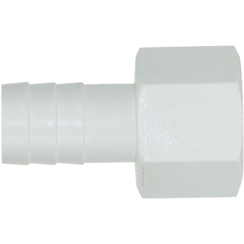 Attwood 1-3/8" Thread x 3/4" Hose Barb Straight Fitting