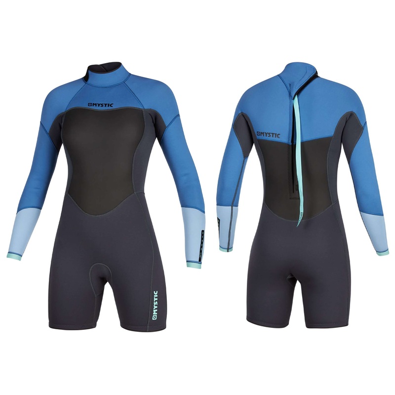 2020 Mystic Brand Longarm 3/2MM Women's Shorty Wetsuit