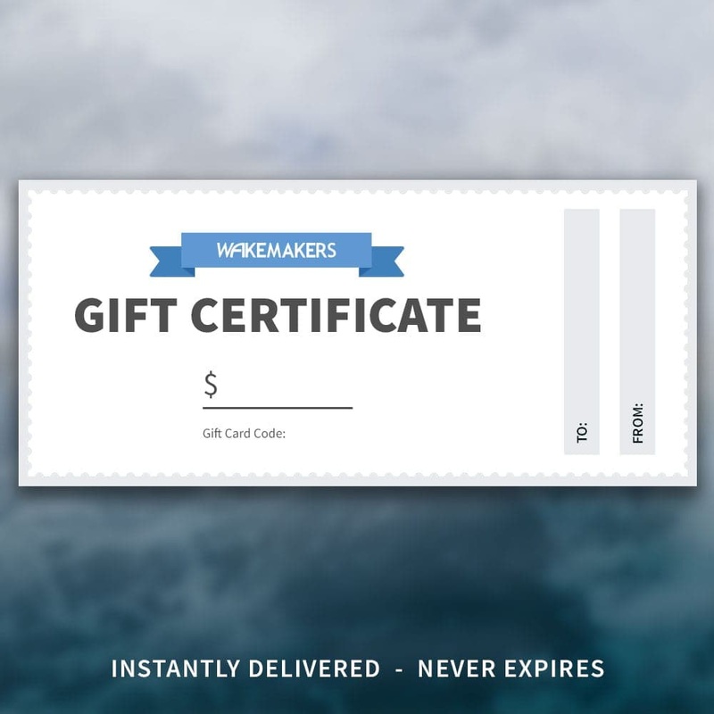 Gift Card Certificate