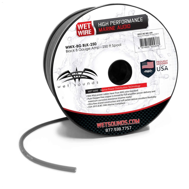 Wet Sounds 8GA Amp Wire