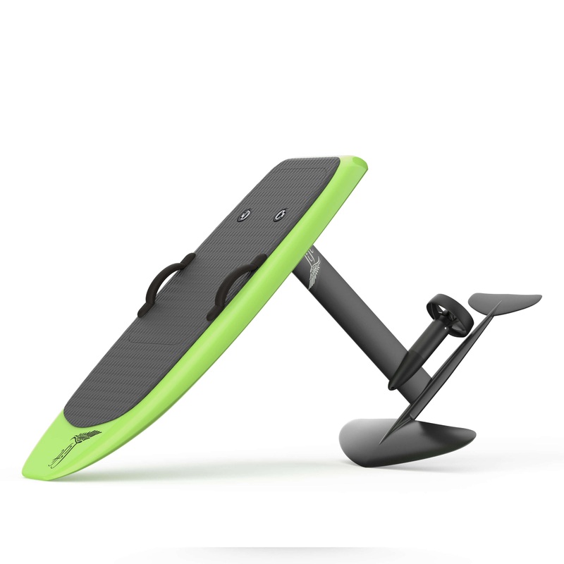 Lift 4 eFoil Package - 4'9" Sport - Lime Green - Full Range Battery