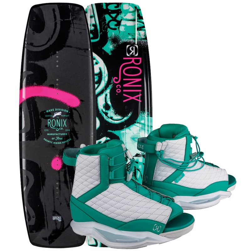 2019 Ronix Quarter 'Til Midnight / Luxe Women's Wakeboard Package