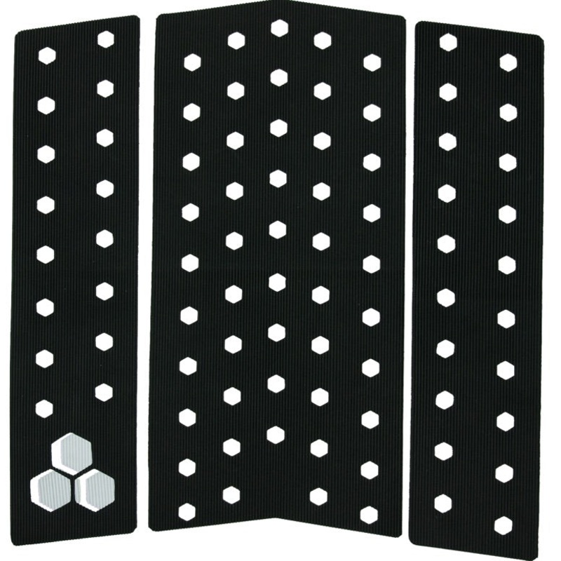 Channel Islands Front 3-Piece Traction Pad - Black
