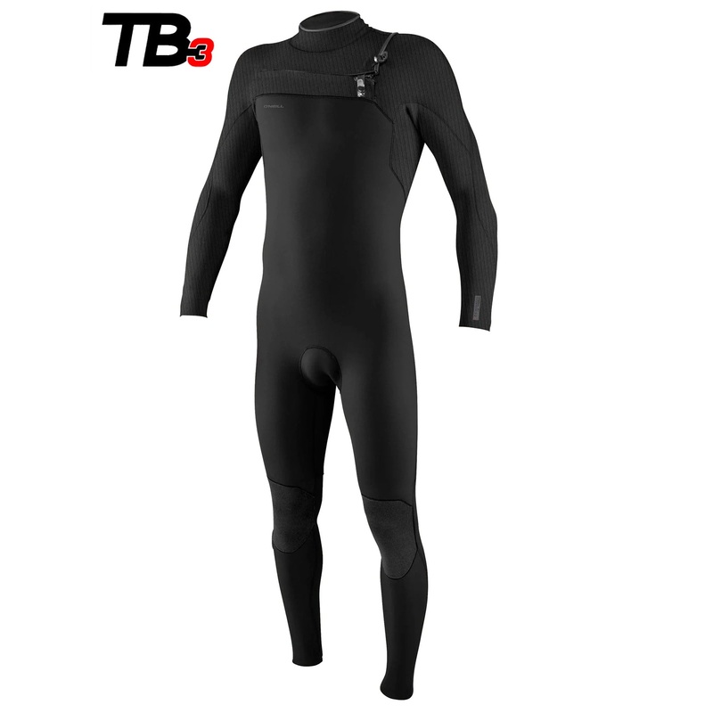 O'Neill Hyperfreak TB3 4/3+mm Men's Chest Zip Wetsuit