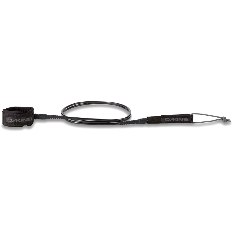 Dakine Kainui Team Surfboard Leash - 8' x 1/4"/Irons Black