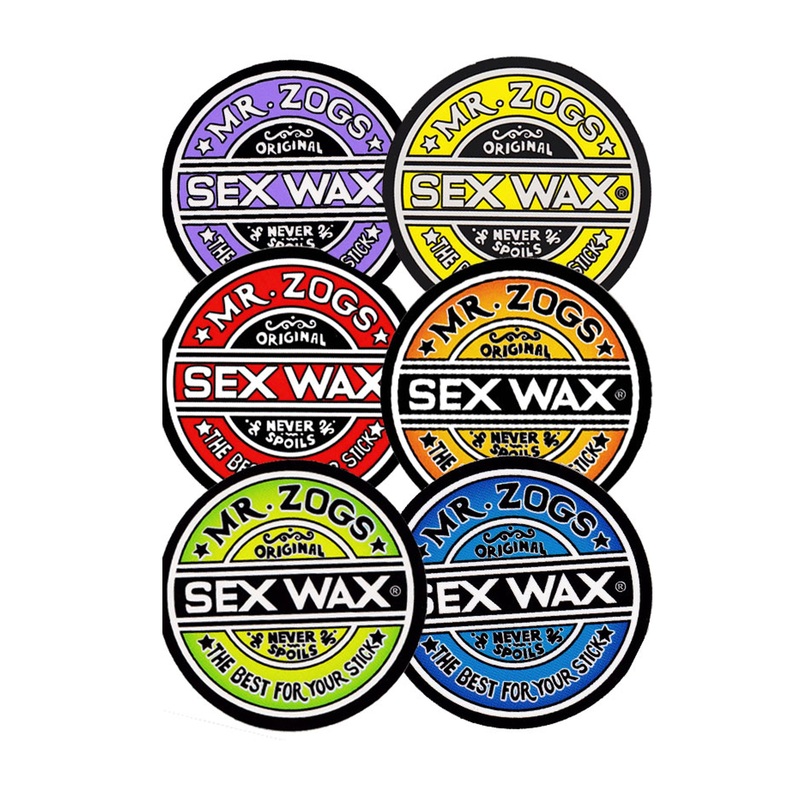 Sex Wax Sticker - Assorted Colorways