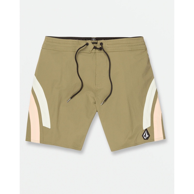 Volcom Arched Liberator 18" Men's Boardshorts - Olive