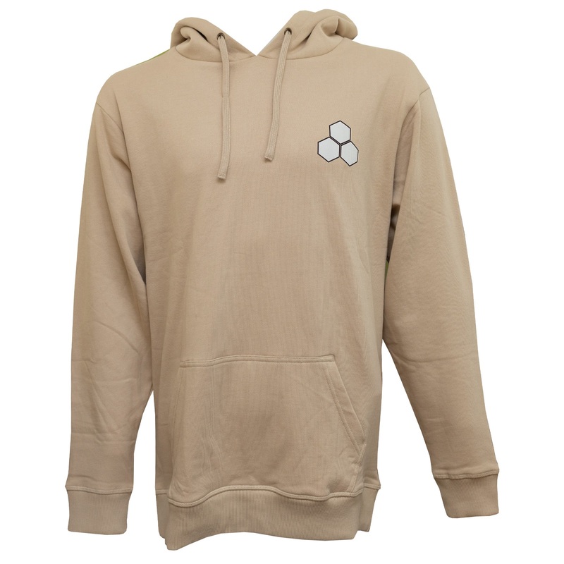 Channel Islands Classic Hex Men's L/S Hoodie - Cloud