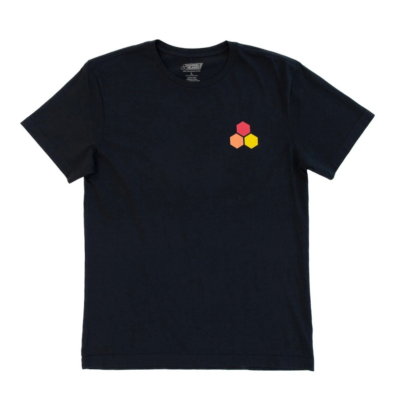 Channel Islands Classic Hex Youth S/S T-Shirt - Black
