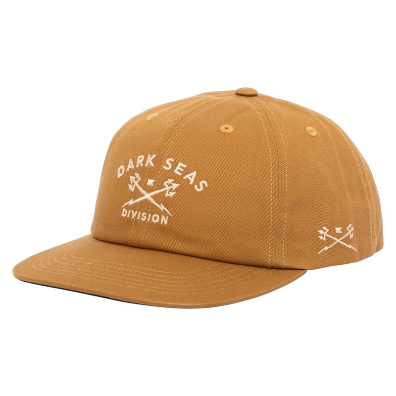 Dark Seas Trident Low Pro Men's Hat - Light Brown