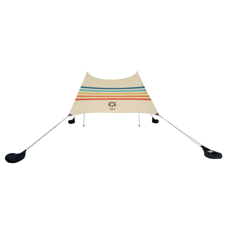 Neso 1 Prints Beach Tent - Rainbow