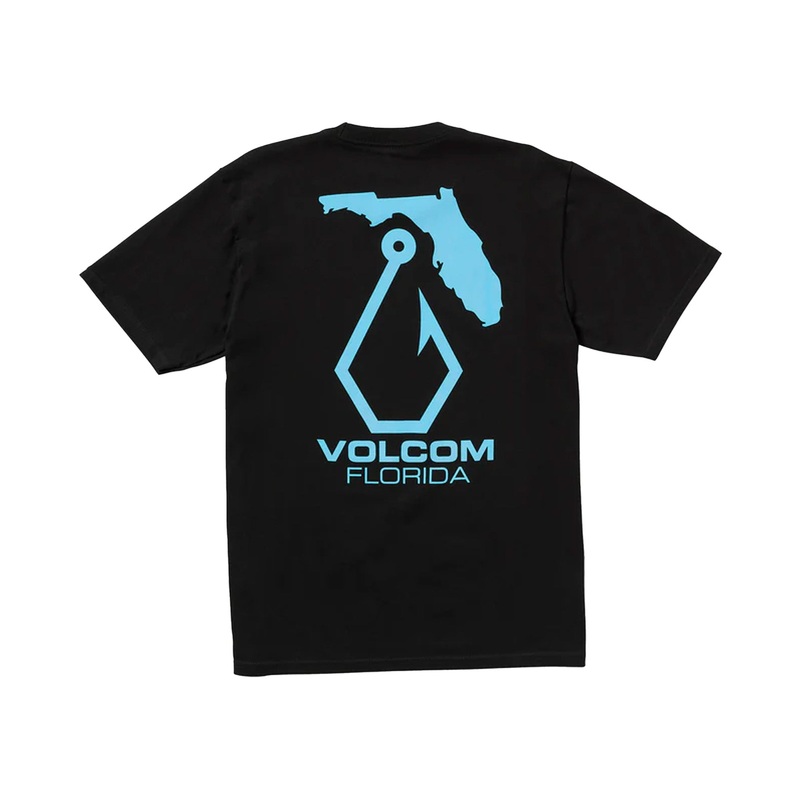 Volcom Reelin Men's S/S T-Shirt - Black
