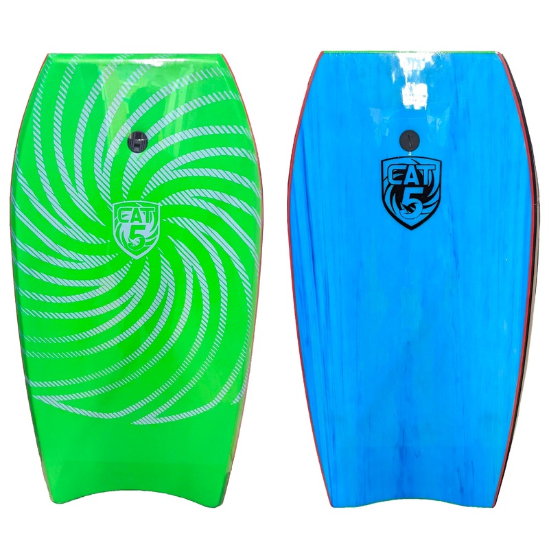 Cat 5 The Charger 45" Bodyboard w/ Leash - Green