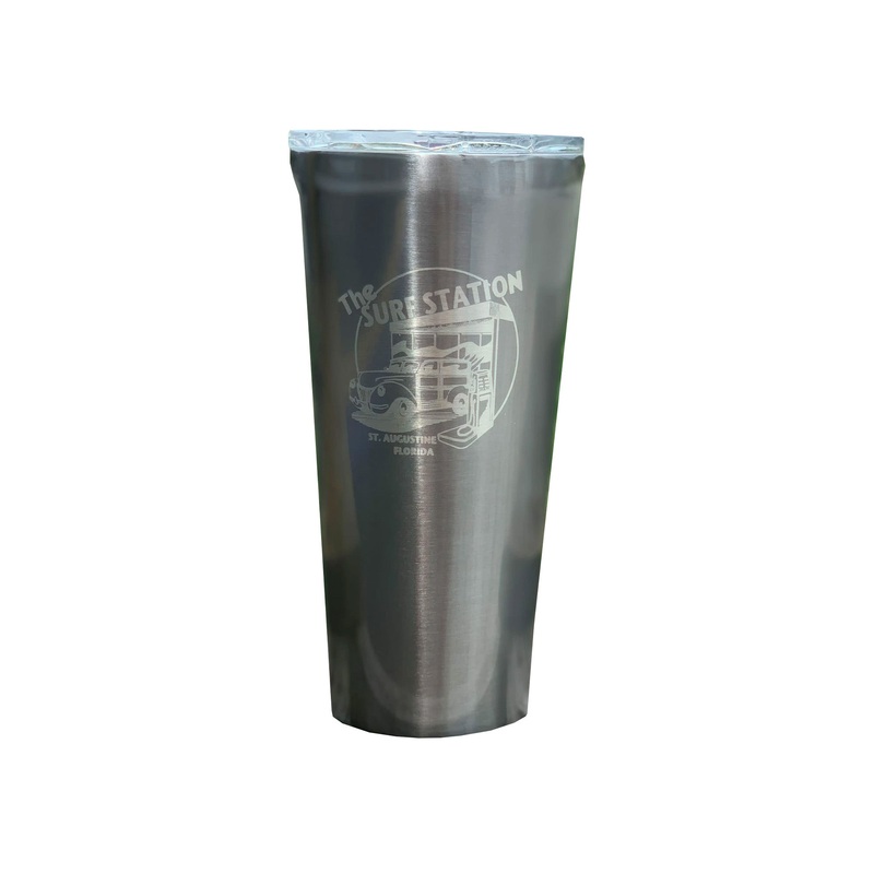 Surf Station Tumbler 16oz Cup - Gunmetal