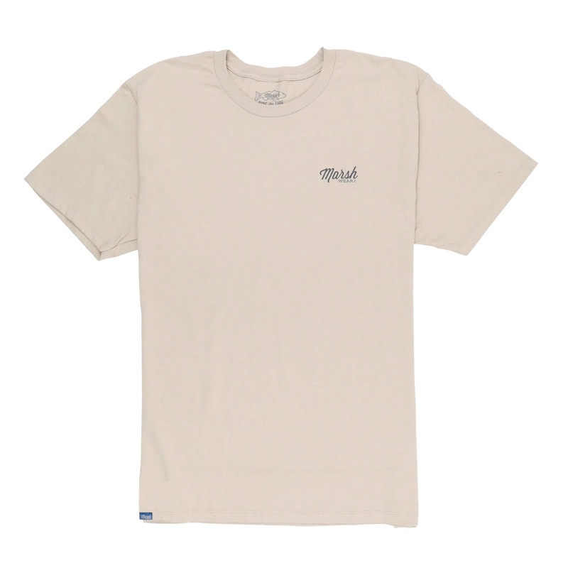Marsh Wear Cheers Men's S/S T-Shirt - Oatmeal