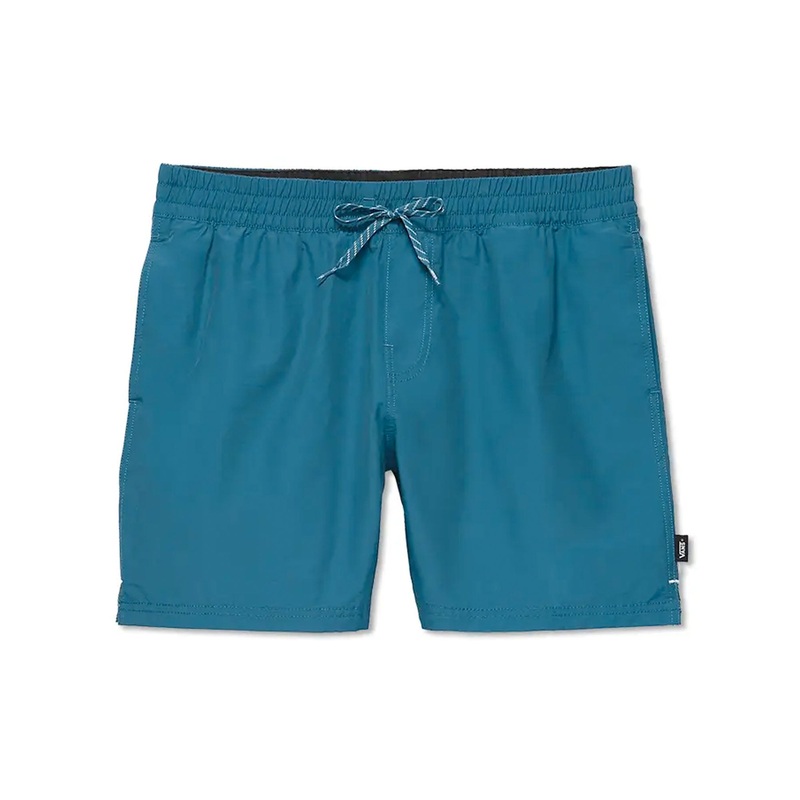 Vans Primary Solid Elastic 17" Men's Volley Boardshorts - Blue