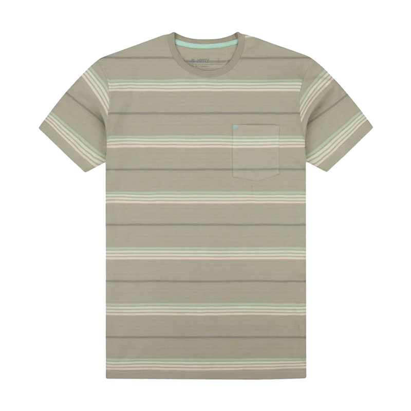 Jetty Kilmaric Knit Men's S/S T-Shirt - Grey