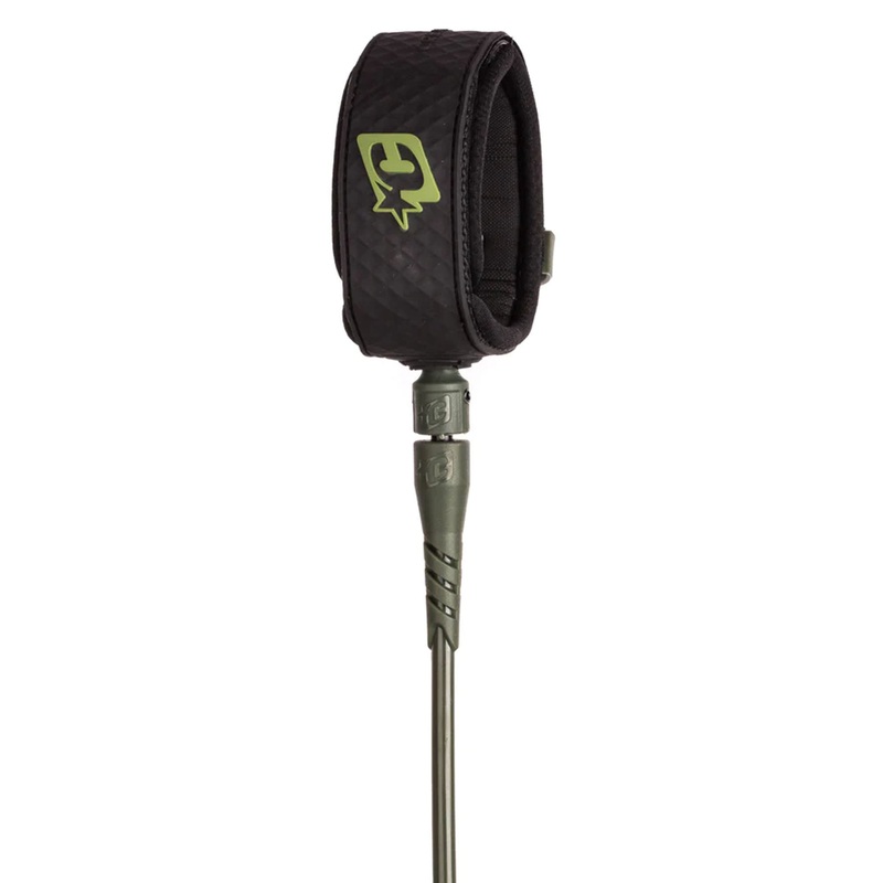 Creatures of Leisure Longboard Ankle Surfboard Leash - 9'/Military Black