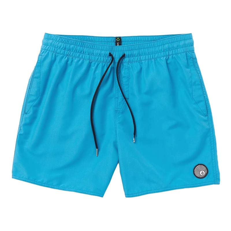 Volcom Lido Solid 16" Men's Boardshorts - Blue
