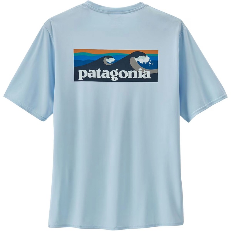 Patagonia Capilene Cool Daily Graphic Men's S/S T-Shirt - Big Sky Blue