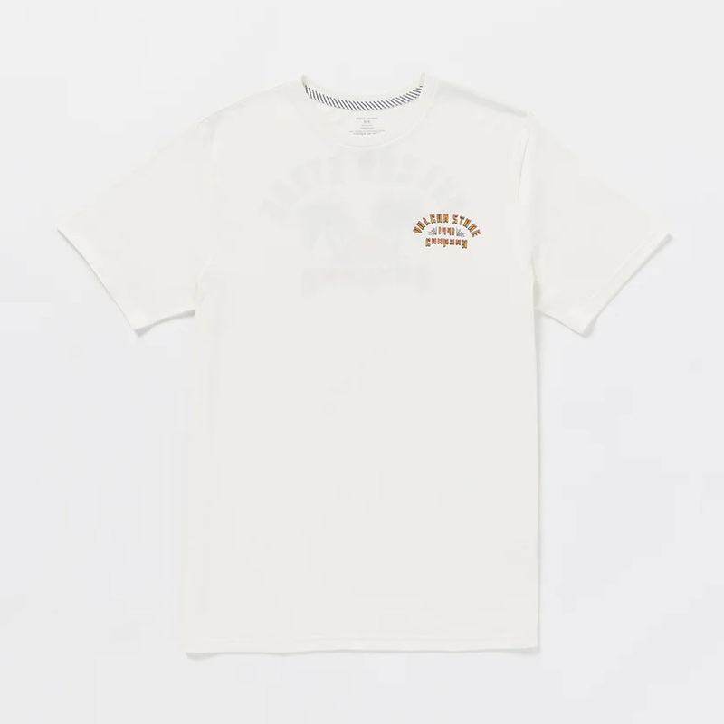 Volcom Inflames Men's S/S T-Shirt - Off White