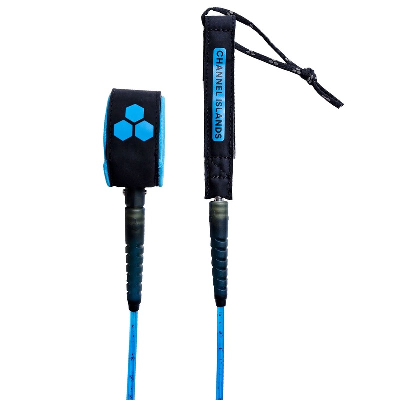 Channel Islands Everyday Hex Cord Comp Surfboard Leash - 6' x 1/4"/Steel