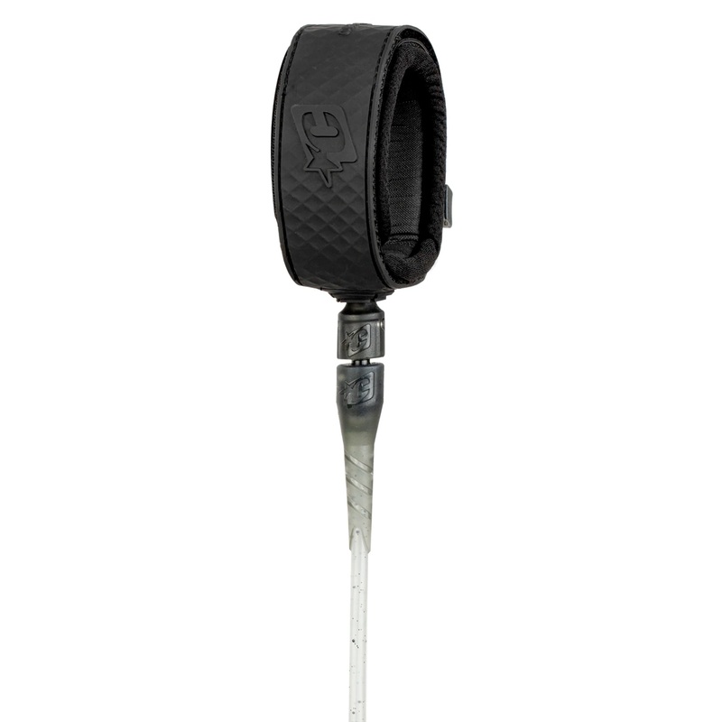 Creatures of Leisure Reliance Longboard Ankle Surfboard Leash - 9'/Cement Black Speckle