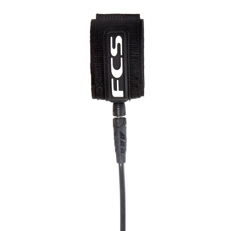 FCS All Round Classic Surfboard Leash - 7'/Black