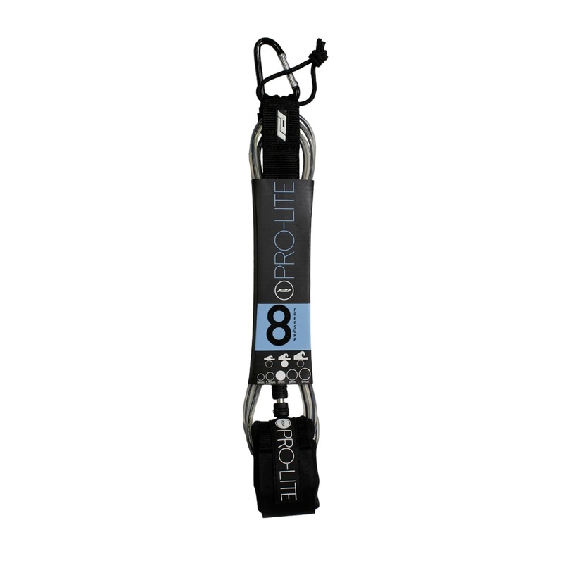 Pro-Lite Freesurf Surfboard Leash - 8'/Clear