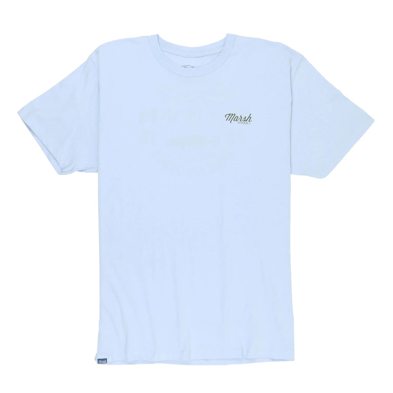 Marsh Wear Lowcountry Men's S/S T-Shirt - Light Blue