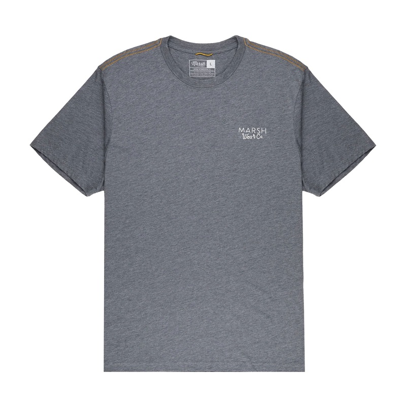 Marsh Wear Pin Up Men's S/S T-Shirt - Grey