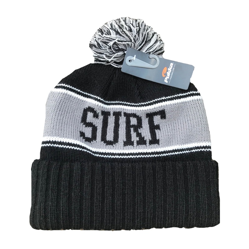Surf Station Beanie - Black