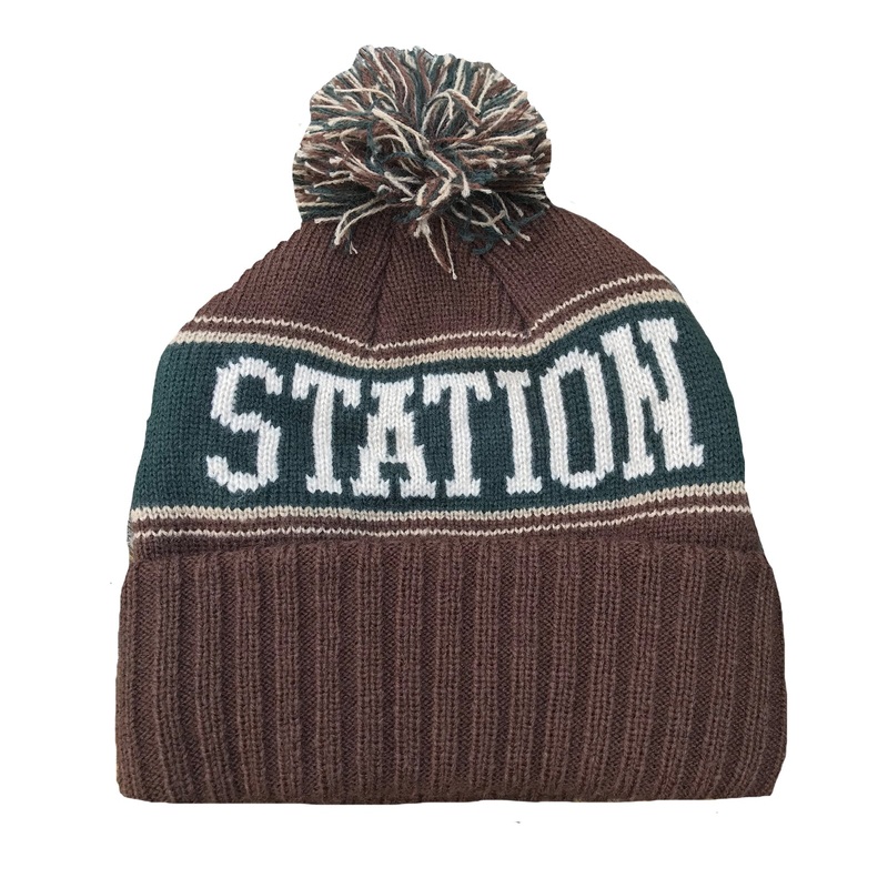 Surf Station Beanie - Brown