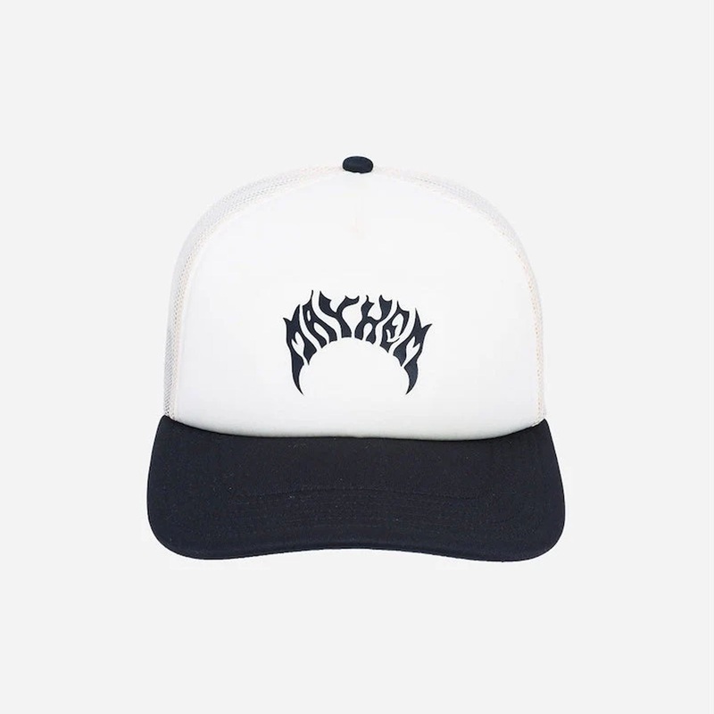 Lost Mayhem Men's Trucker Hat - Vintage White