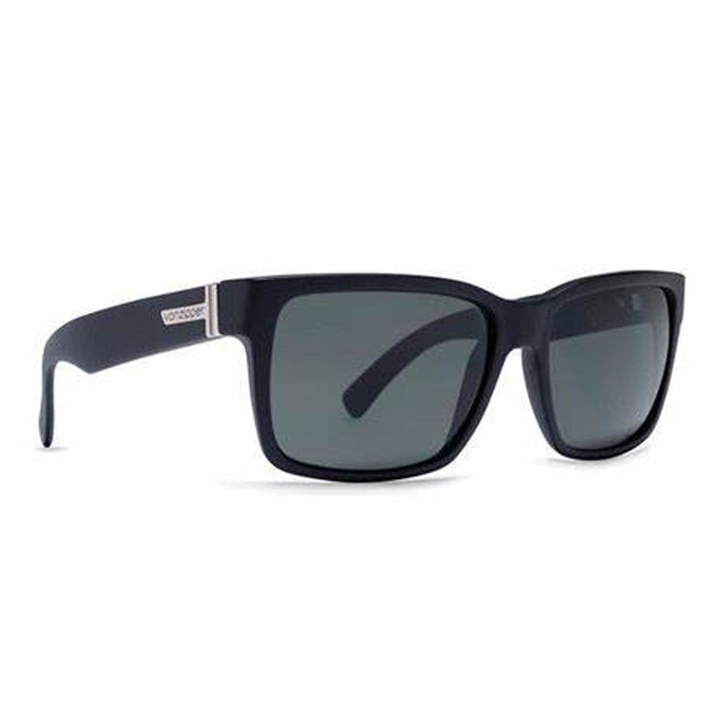 VonZipper Elmore Men's Sunglasses - Black Satin/Grey