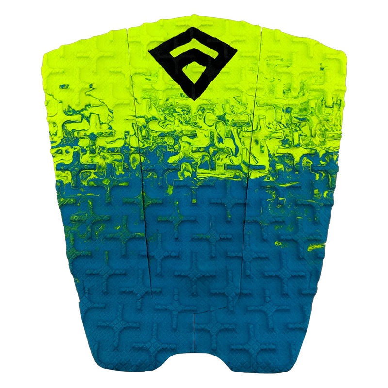 Freak Phantom Neo Fade Traction Pad - Lime Yellow/Blue