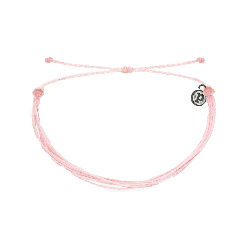 Pura Vida Original Bracelet - Solid Bubblegum