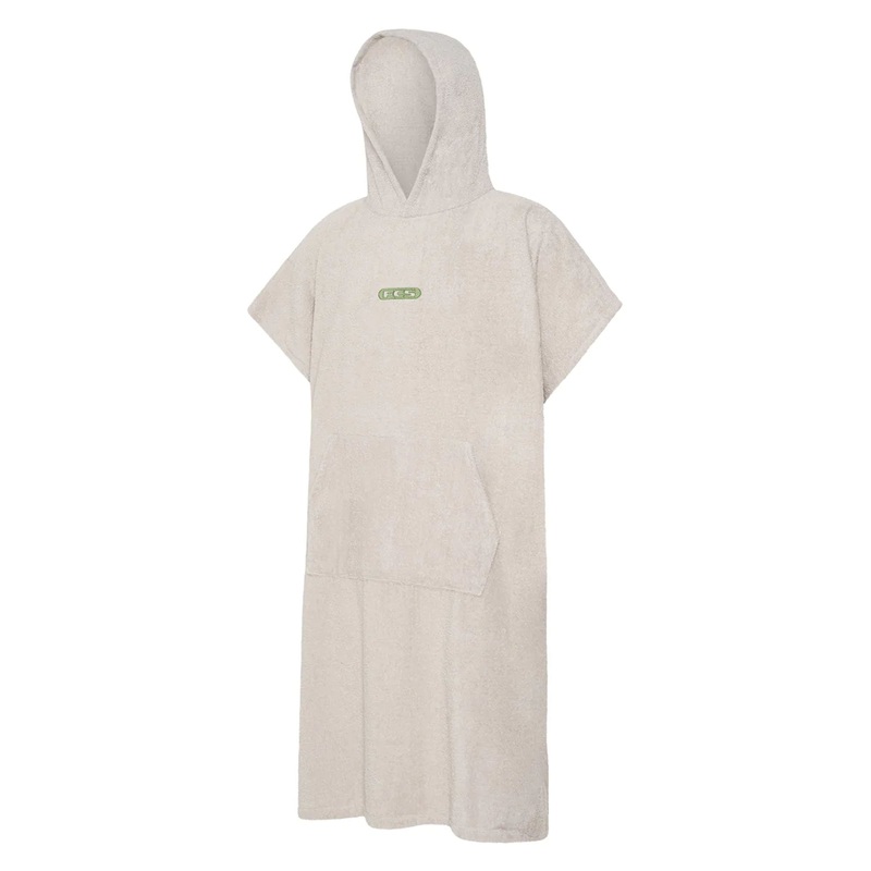 FCS Junior Changing Surf Poncho - Warm Grey