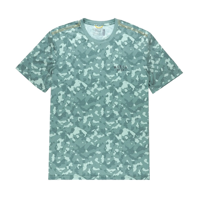 Marsh Wear Stackhouse Tech Men's S/S T-Shirt - Green