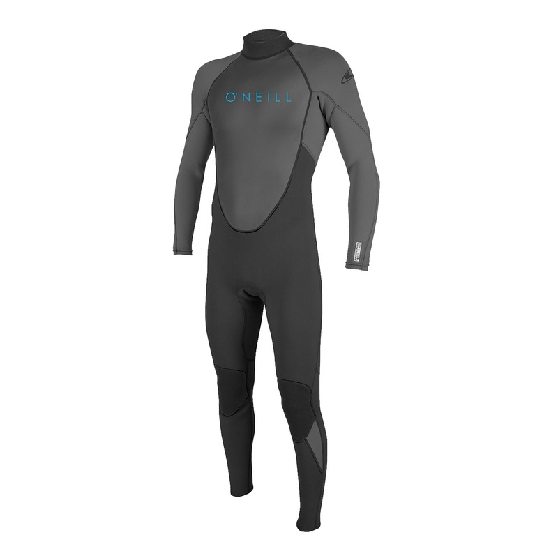 O'Neill Reactor-2 3/2mm Youth Back Zip Fullsuit Wetsuit - Black/Graphite