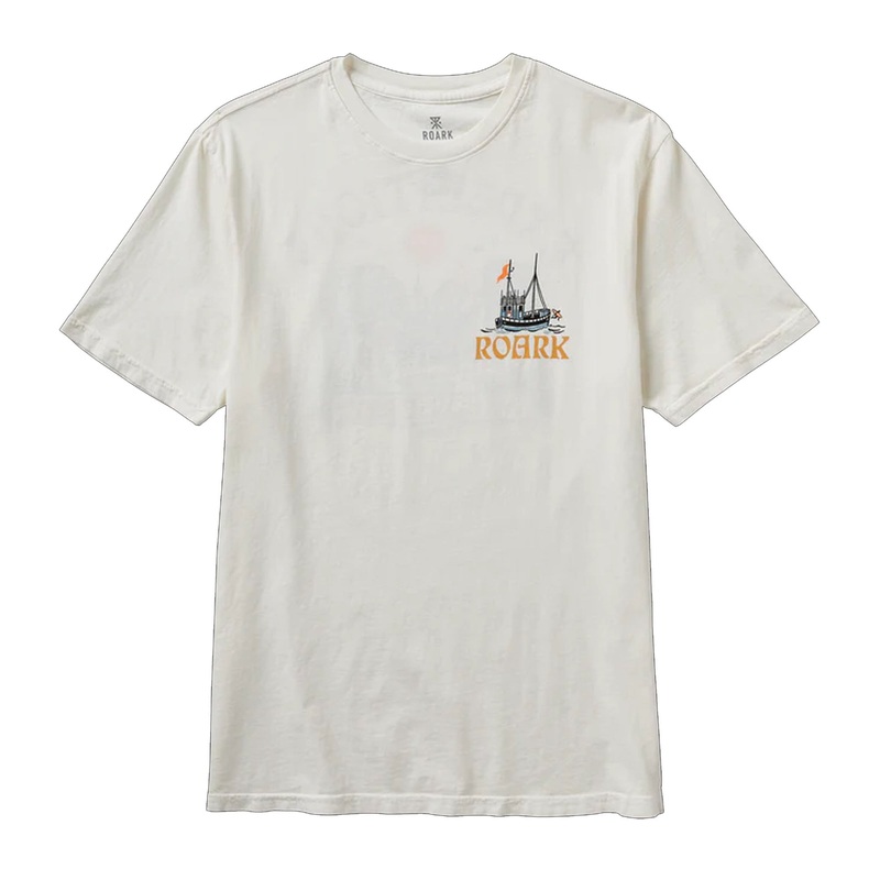 Roark Obsessed Premium Men's S/S T-Shirt - Off White