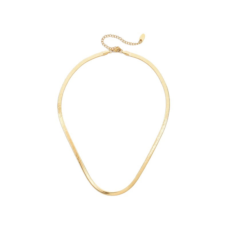 Brenda Grands Gold Snake Necklace