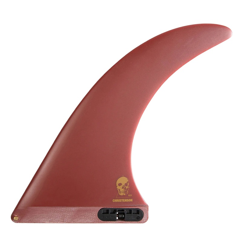 FCS II Christenson Performance Glass 9" Longboard Fin - Blood Red